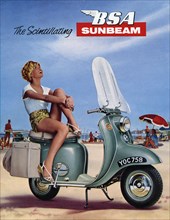 1964 BSA Sunbeam scooter brochure. Creator: Unknown.