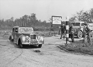 1952 Alvis TA21 on 1954 L.M.C. Little Rally. Creator: Unknown.