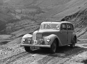 Armstrong Siddeley Lancaster on 1949 R.A.C. Rally. Creator: Unknown.