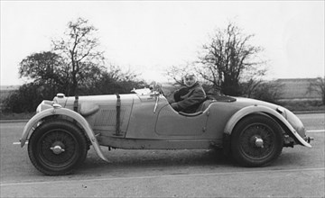 1937 Aston Martin 2 litre speed model. Creator: Unknown.