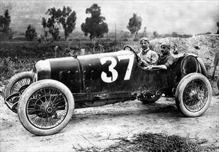 1921 Ballot 3 litre racing car. Creator: Unknown.