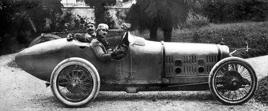 1921 Ballot 3 litre, Jules Goux, Italian Grand Prix. Creator: Unknown.