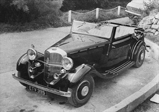 1937 Brough Superior 6cyl cabriolet. Creator: Unknown.