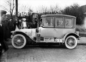 1912 Delage 6 cyl, driven by Saumon on the Tour de France. Creator: Unknown.
