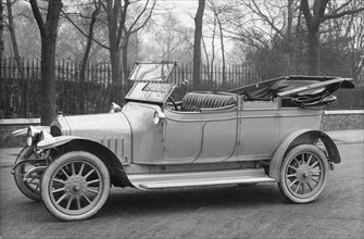 1914 Excelsior 16hp tourer. Creator: Unknown.
