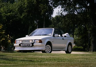 1986 Ford Escort XR3i Cabriolet. Creator: Unknown.
