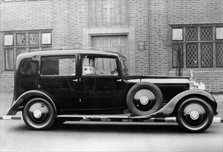 1932 Rolls Royce Phantom II hearse by J.C. Clark. Creator: Unknown.