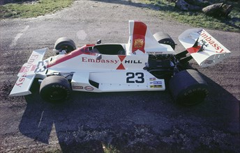1975 Hill GH2 F1 racing car. Creator: Unknown.