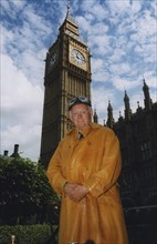 Lord Montagu at Houses of Parliament, London 1999. Creator: Unknown.