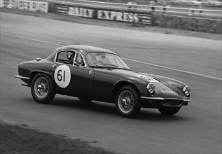 1961 Lotus Elite, Wetherill, at Silverstone. Creator: Unknown.