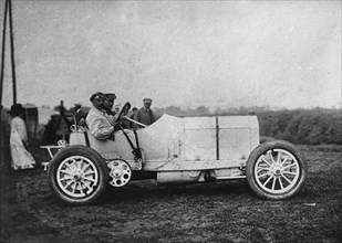 1908 Mercedes, Lautenschlager, winner French Grand Prix. Creator: Unknown.