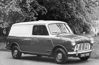 1966 Austin Mini van 1.25 ton. Creator: Unknown.