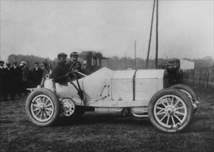 1908 Mercedes, Lautenschlager winner of French Grand Prix. Creator: Unknown.