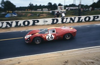 Ferrari P4, Mairesse - Beurlys, 1967 Le Mans. Creator: Unknown.