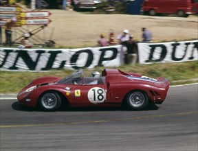Ferrari 365 P2, Rodriguez - Vaccarella, 1966 Le Mans. Creator: Unknown.
