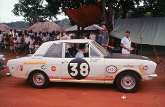 Ford Cortina MkII, 1967 East African Safari. Creator: Unknown.