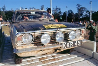 Ford Cortina MkII, 1967 East African Safari. Creator: Unknown.