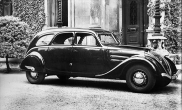 1937 Peugeot 402 Paris taxi. Creator: Unknown.