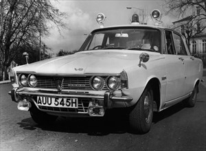 1969 Rover 3500 P6B police car. Courtesy B.M.I.H.T. Creator: Unknown.
