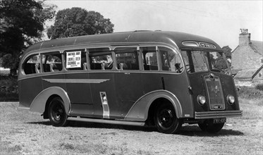 1949 Vulcan 6PF Longwell Green bus. Creator: Unknown.