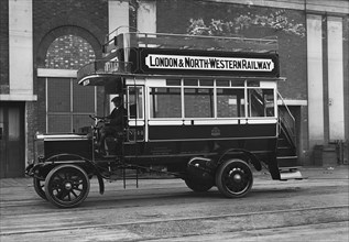 1908 Commer bus . Creator: Unknown.