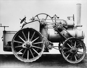 1885 Fowler Class A 4 wheel drive traction engine. Creator: Unknown.