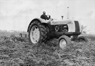 1955 Cockshutt tractor. Creator: Unknown.