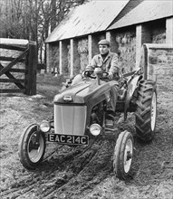 1965 BMC Mini tractor. Creator: Unknown.