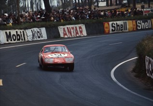 Austin - Healey Sprite, Baker - Hedges 1967, Le Mans 24 hour race. Creator: Unknown.