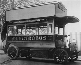 1907 London Electrobus. Creator: Unknown.