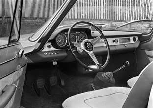 1961 Alfa Romeo 2000 Sprint dashboard. Creator: Unknown.