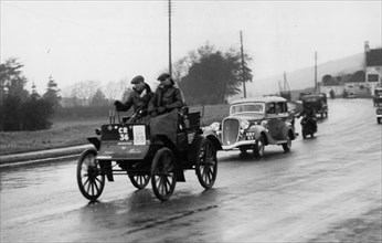 1902 Albion, driven by Harrington on 1934 London to Brighton Run. Creator: Unknown.
