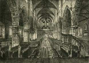 'Interior of Londonderry Cathedral', 1898. Creator: Unknown.