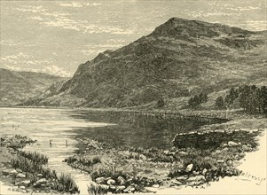 'Cwm Buchan Lake and Craig-Y-Saith', 1898. Creator: Unknown.