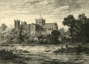 'Ripon Minster, from the South-East', 1898. Creator: Unknown.