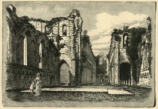 'Fountains Abbey', 1898. Creator: Unknown.