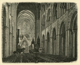 'Interior of Chichester Cathedral, Looking East', 1898. Creator: Unknown.
