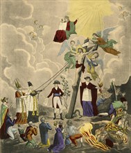 'Rétablissement du culte catholique', 1802, (1921). Creator: Thomas-Charles Naudet.