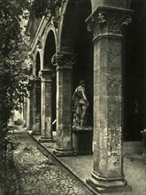 Courtyard of the Palazzetto Venezia, Rome, Italy, 1908. Creator: Unknown.