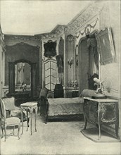 Louis XV's bedchamber, carried out by Maison Soubrier, (1903). Creator: Unknown.