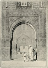'View in the Hall of the Two Sisters', 19th century, (1907). Creator: Unknown.