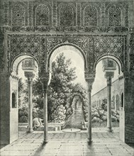 'Garden of the Generalife', 19th century, (1907).  Creator: Unknown.