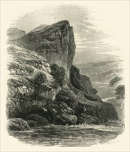 'Shepherd's Crag, on the Llugwy', c1870.