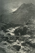 'The Stream from Llyn Idwal', c1870.