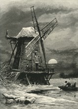'The Old Hampton Windmill', c1870.