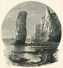 'Rocks near Bournemouth', c1870.