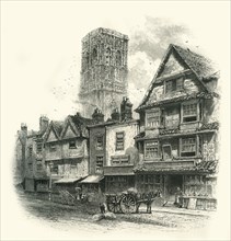'Temple Street, Bristol', c1870.