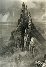 'The Bent Cliff (West Coast of Ireland)', c1870.