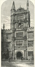 'Tower in the Schools' Quadrangle', c1870.