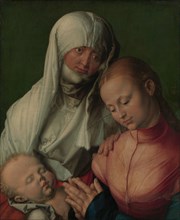 Virgin and Child with Saint Anne, probably 1519. Creator: Albrecht Durer.
